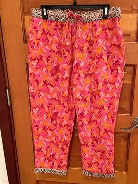Sundance 100% Cotton Multi-Color Floral Pants - women’s S - NWT